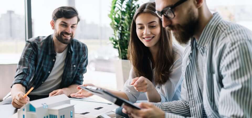 l'équipe de l'agence La Concorde